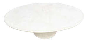 Handmade Round Outdoor Dining Table by Philippe Colette