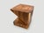 Andrianna Shamaris Suar Wood Origami Side Table For Sale - Image 16 of 18