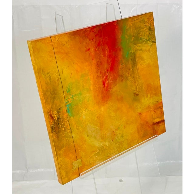 Sam Richardson “Amana Series” Abstract Painting on Board, American Contemporary For Sale In Los Angeles - Image 6 of 18