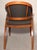 Brown 1990s Gunlocke Sculptural Wood Accent/Desk Chair With Curved Back For Sale - Image 8 of 8