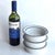 Ceramic Vintage Dansk Blue Mist Rimmed Soup Bowls, 3 Pieces For Sale - Image 7 of 12