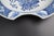 18th Century Qianlong Chinese Blue and White Porcelain Barber Dish For Sale - Image 4 of 8