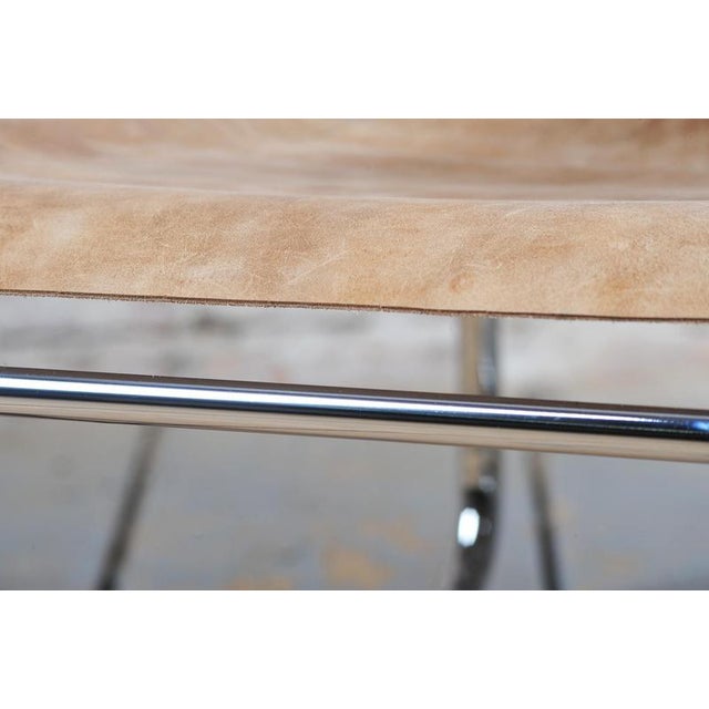 Czech Bauhaus Armchair in Chrome attributed to M. Breuer for Thonet, 1920s For Sale - Image 13 of 16