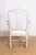 19th Century Pair of Scandinavian Rococo Style Painted Armchairs For Sale - Image 5 of 10