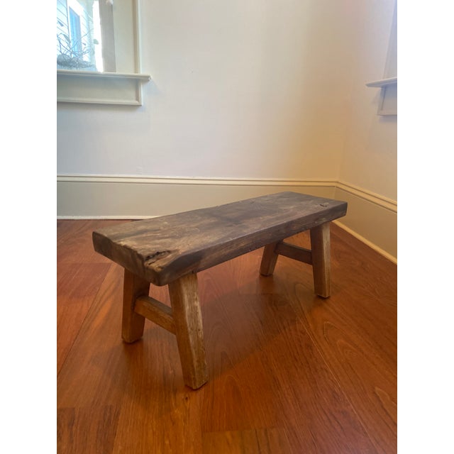 1940s Vintage Brutalist Stools - a Pair For Sale - Image 4 of 13