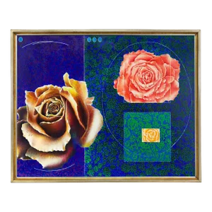 Unknown, Surrealist Trompe L'oeil, Lush Roses