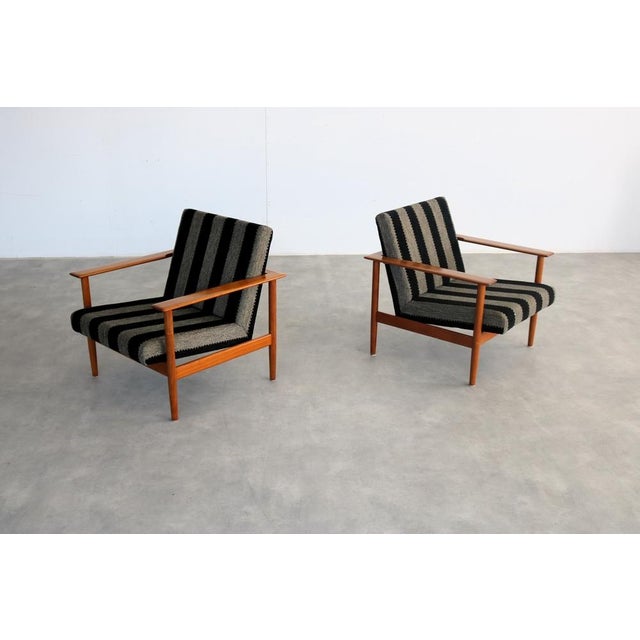 Vintage Danish Armchairs, 1960s, Set of 2, in Good conditions. Designed 1960 to 1969