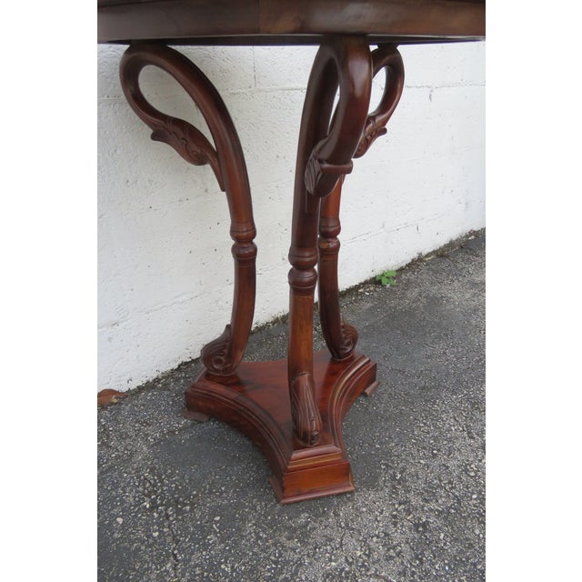 This elegant Side Table is made out of wood, solid wood, and solid mahogany. The Table has Traditional style and design,...
