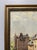 Gold 1930s French Watercolor of Sun-Drenched Houses in Period Gilt Frame For Sale - Image 8 of 12