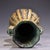 1960s Bronze Vase With Gold Inlay, Archaic Style Arrow Ear Hu Vessel, Chinoiserie Tabletop Bronze Decor For Sale - Image 5 of 10