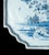 Mid 18th Century Delft Blue and White Chinoiserie Plaque, 1740-1760 For Sale - Image 5 of 9