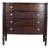 Early 19th Century New England Federal Mahogany Bow-Front Chest of Drawers, C. 1810–1825 For Sale
