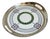 Secessionist Porcelain & Nickel Serving Tray, Early 1900s For Sale