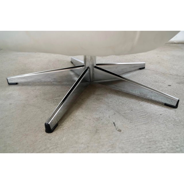 1960’s Mid-Century Modern Space Age Swivel Lounge Chairs by Selig - A Pair For Sale - Image 11 of 12