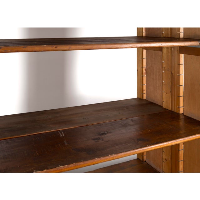 Large Modular Pine Wall Unit, 1920s For Sale - Image 14 of 18