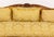 French Louis XV Yellow Silk Damask Upholstered Walnut Sofa For Sale - Image 3 of 12