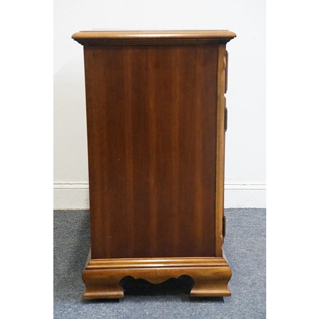 Stanley Furniture Solid Cherry Traditional Style 55" Flip Top Server Buffet For Sale - Image 16 of 18