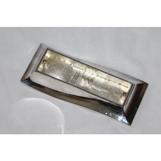 Vintage Silver Cigar Ashtray, 1970s For Sale - Image 12 of 16