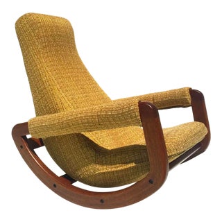 Mid-Century Danish Modern Rocking Chair For Sale