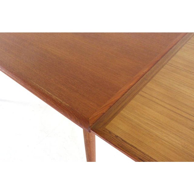 Danish Extendable Rectangular Siem Dining Table For Sale - Image 11 of 16