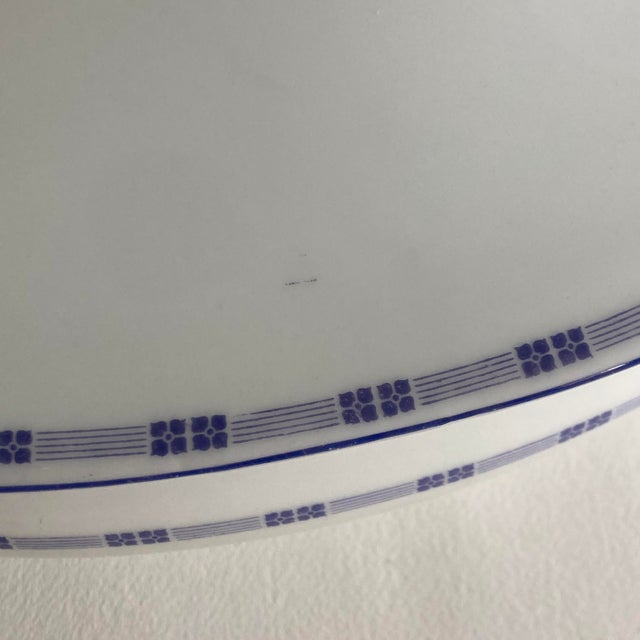 Circa 1920 J & C Trianon Antique Bavaria Purple Lilac Porcelain Tureen For Sale - Image 4 of 12