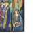 Carlos Carreiro, Figurative Composition, 1980s, Oil on Canvas For Sale - Image 5 of 6