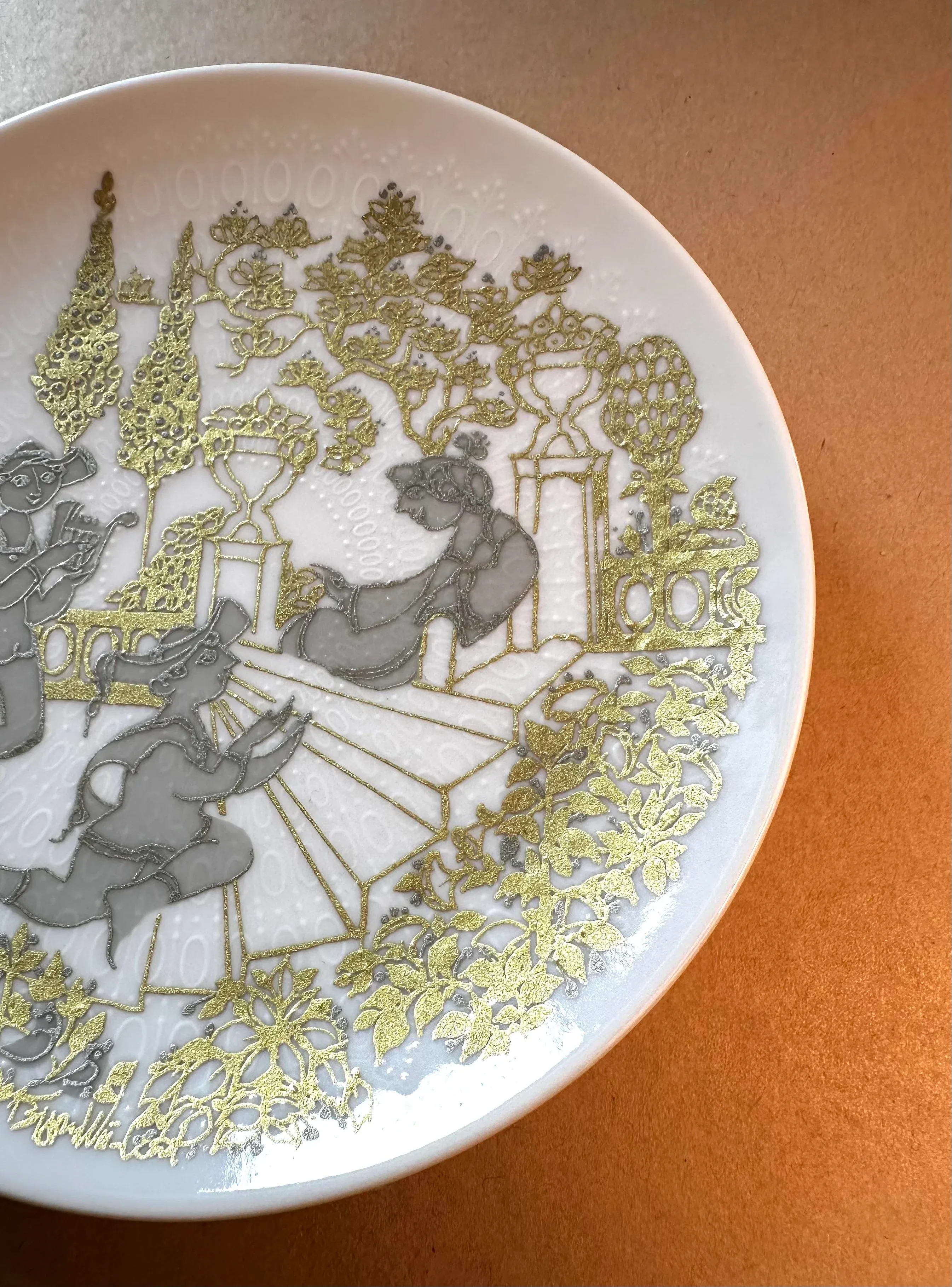 ローゼンタールクリスマスプレート、Bjorn Wiinblad 1972年製 Rosenthal Björn Wiinblad Christmas Wall Plates “three Kings