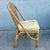 Boho Chic Woven Wicker Glass Top Writing Desk With Chair - 2 Pieces For Sale - Image 11 of 12