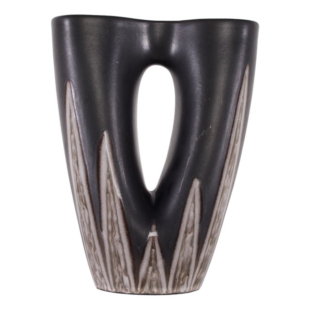 Burgundia Vase by Svend Aage Jensen for Søholm Denmark, 1950s For Sale