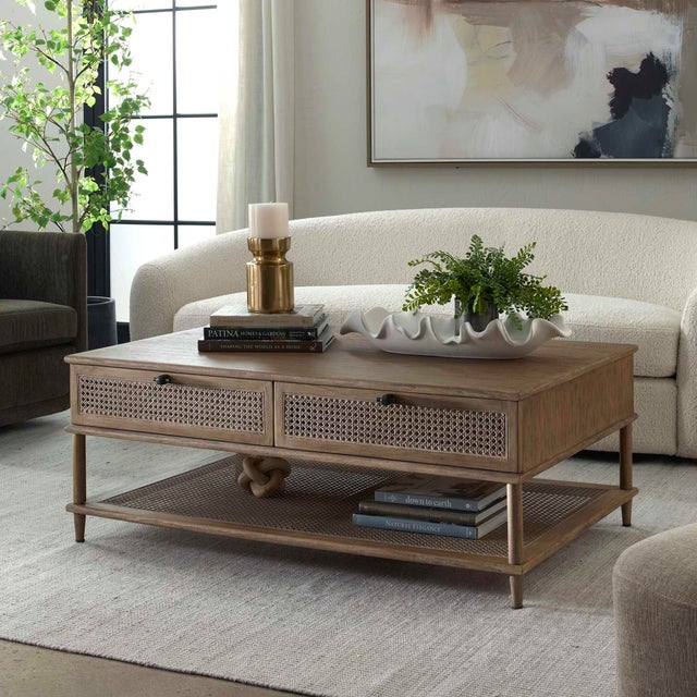 Rustic European Coast Mid-Century Coffee Table For Sale - Image 3 of 9