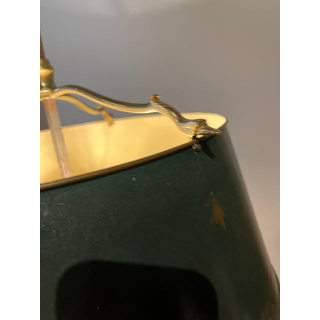 Bronze 19th Century French Charles X Bronze & Ormolu Bouillotte Lamp For Sale - Image 8 of 10