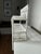 Vintage Coastal White Wicker Double Wall Shelf Towel Bar For Sale - Image 9 of 12