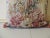 Late 19th Century Antique Aubusson Tapestry Square Decorative Pillow For Sale - Image 5 of 9