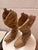 Tribal 1970s Carved Cowboy Boots, Signed by Artist - Set of 2 For Sale - Image 3 of 6