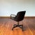 Animal Skin Charles Pollock Executive Chair (1963) Black Leather Set of 8 For Sale - Image 7 of 12