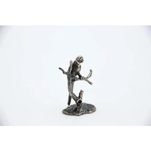 Parrots in Silver, Set of 2, in Very Good conditions. Designed from 2000 This piece has an attribution mark, I am sure...