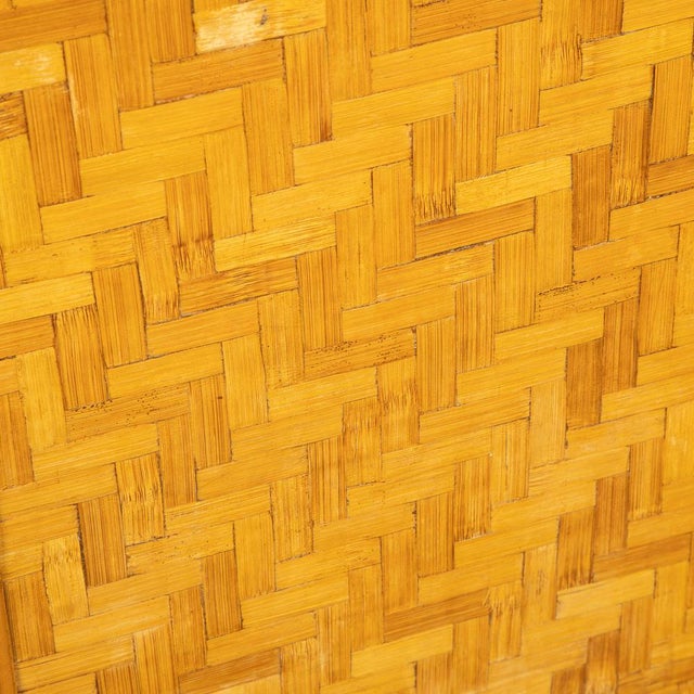 20th Century French Bamboo Chest of Drawers, 1970s For Sale - Image 6 of 16