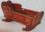 Folk Art 19thc Original Paint Decorated Pennsylvania Doll Cradle For Sale - Image 3 of 8