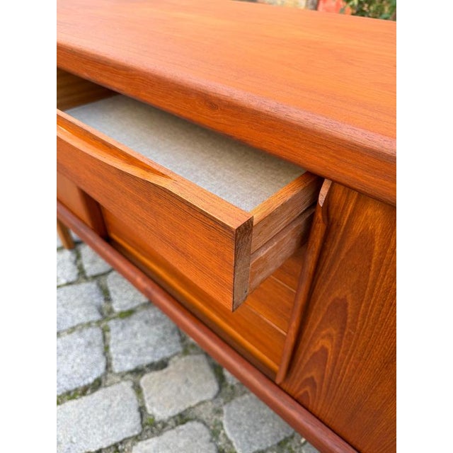 Sideboard Teak by Burchardt Nielsen for Dyrlund For Sale - Image 10 of 11