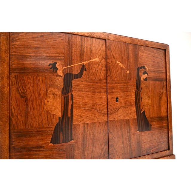 Art Deco Swedish Cabinet, 1930s For Sale - Image 11 of 13