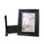 Chinese Orange Blossoms Porcelain Painting Wood Frame Tabletop Screen Art For Sale - Image 4 of 9