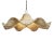 Raw Rattan Skirt Pendant Light For Sale In Los Angeles - Image 6 of 10