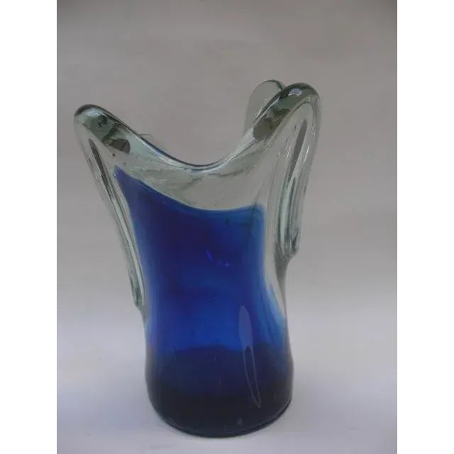 Art Glass Splash Vase For Sale In Los Angeles - Image 6 of 9