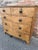This is a very rare English pine Bowfront chest of drawers. A two over three Design dating to the 19th century. Showing...