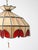 Mid 20th Century Vintage Tiffany Style Stained Glass Hanging Pendant Light For Sale - Image 5 of 18