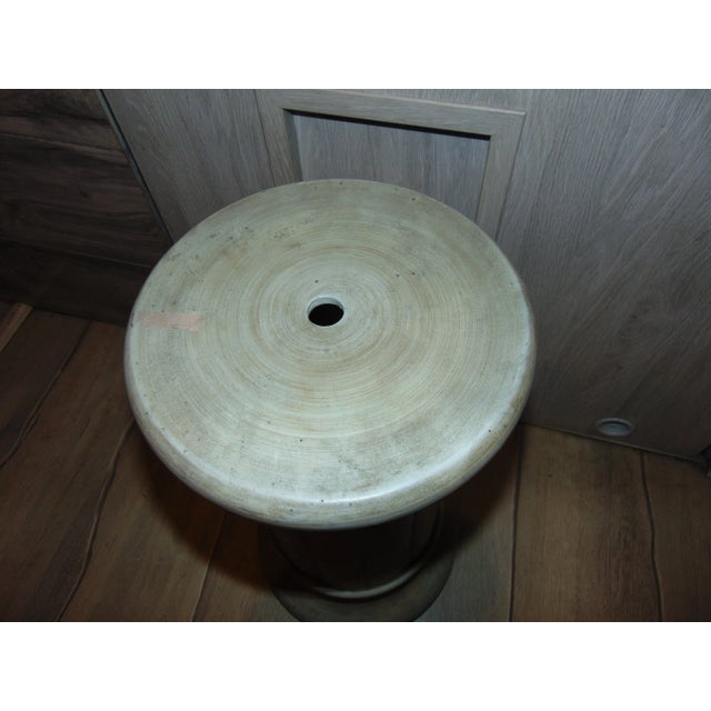 Mid-Century Modern Vintage Flower Side Table, 1970s For Sale - Image 3 of 6