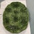 Pre owned Oval Green Leaf Platter Ceramiche Leonardo in Great Condition
