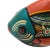 Handpainted Mexican Folk Art Terra Cotta Fish – Vintage Colorful Pottery Sculpture For Sale In San Francisco - Image 6 of 11