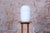 Mid-Century Table Lamp in Lacquered Metal and Opal Glass, Czech, 1960s For Sale - Image 4 of 9