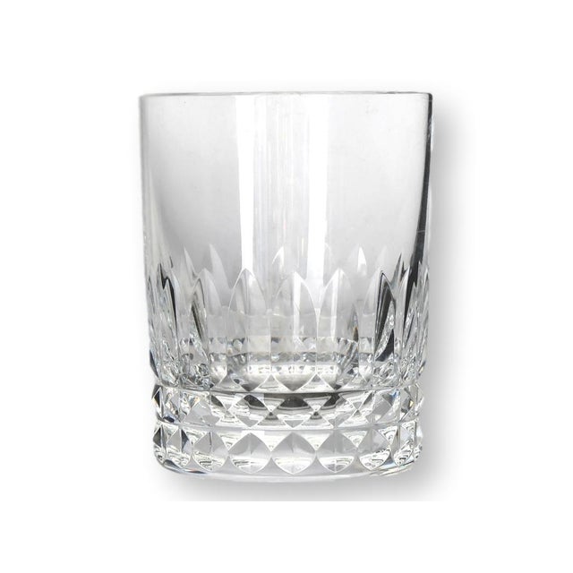 Late 20th Century Late 20th Century Baccarat Piccadilly Pattern Double Old Fashioned Glasses, Pair For Sale - Image 5 of 6